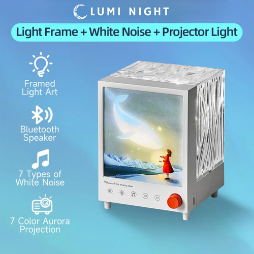 LumiNight®: Aurora Light Projector for Relaxation & Anxiety Relief